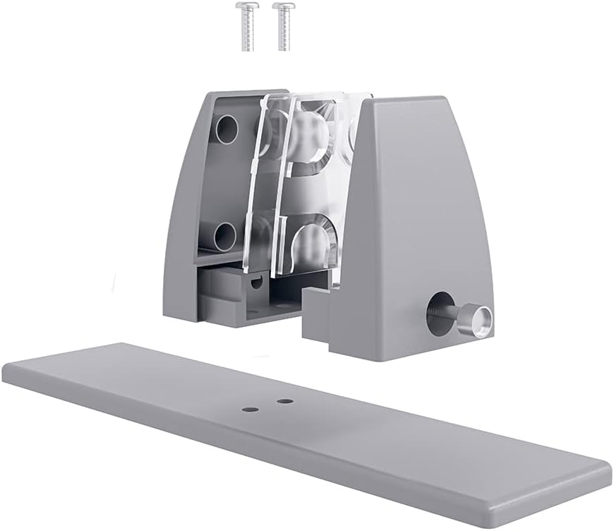 Freestanding Acoustic Desk Divider with Mount | Eco-Friendly Privacy Screen Panel | Noise Reducing Desk Partition | Tackboard Option & Easy to Install | Made from Recycled Plastic | Purple - 18" X 71"