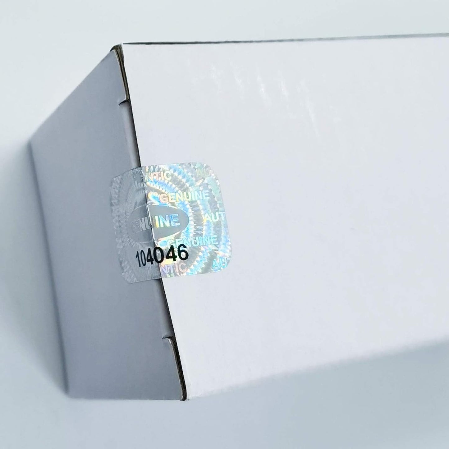 100 pcs Tamper Proof Hologram Stickers Silver High Security Tamper Evident Warranty Seal Void Genuine Authentic Holographic Labels/Stickers w/Unique Sequential Serial Numbering 0.95X0.6 inch (Silver)