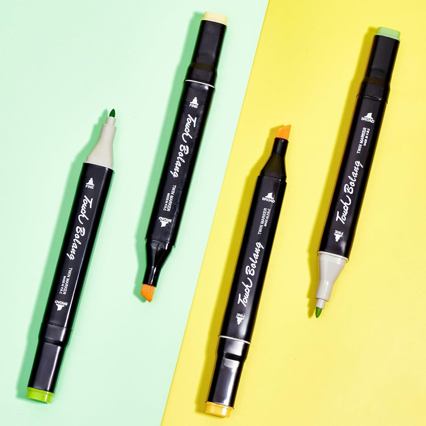 60 Colors Alcohol Markers - Dual Tip Permanent Art Markers Set for Coloring Drawing Painting, Fine and Chisel Tip Alcohol Based Pens with Storage Case for Adult Artists