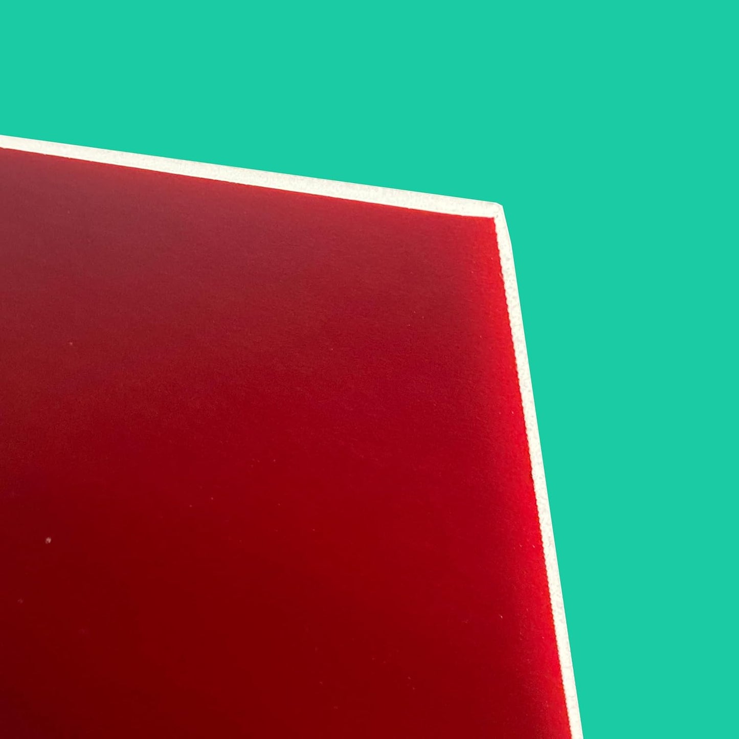 Flipside Products 36” x 48” Foam Project Boards for Presentations, Science Fair, School Projects, Event Displays and Trifold Picture Board - Red - 10 Pack