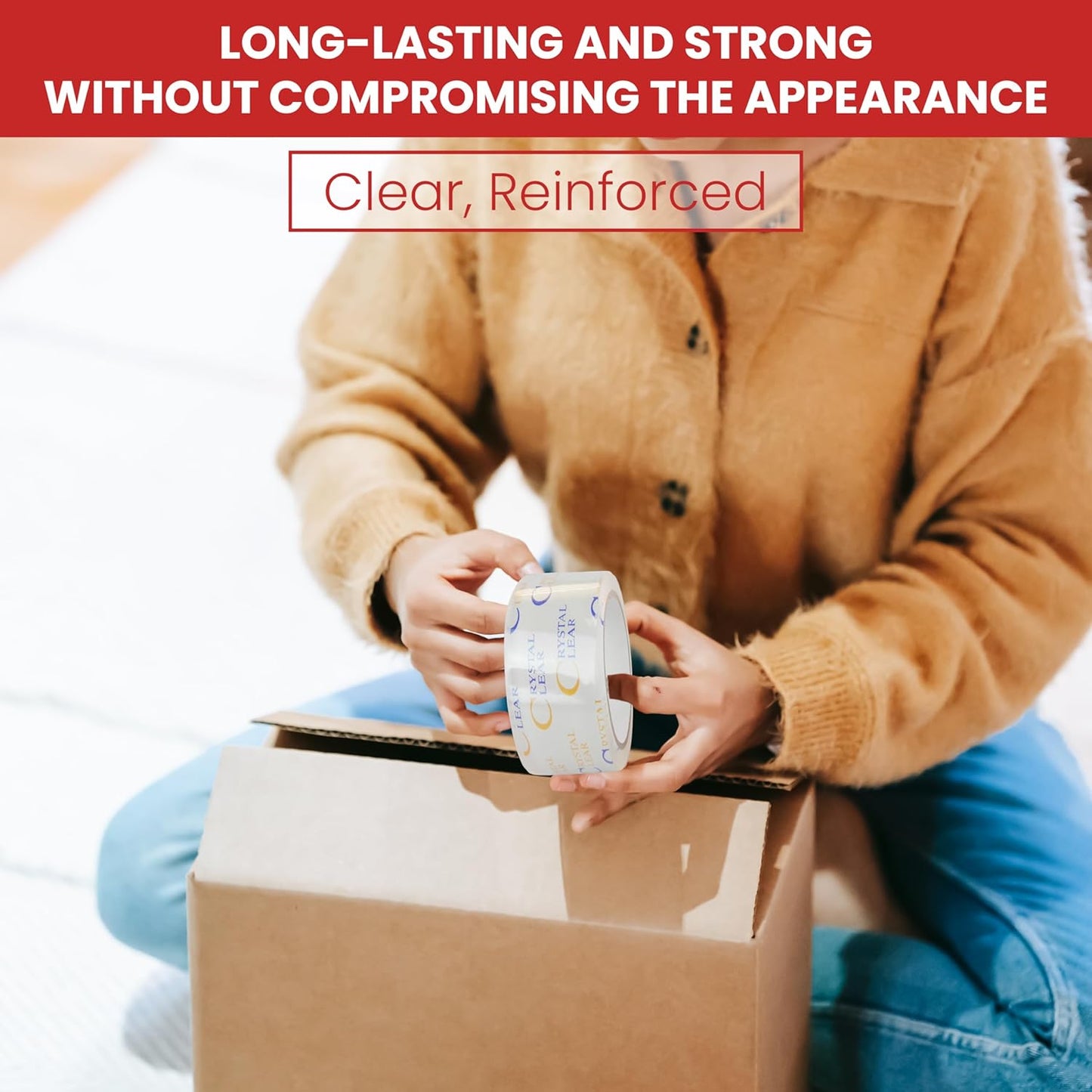 GGR Supplies T.R.U. LP-20CC Book Repair Crystal Clear Label Protection Tape: 1 in. x 72 yds. (Pack of 1)