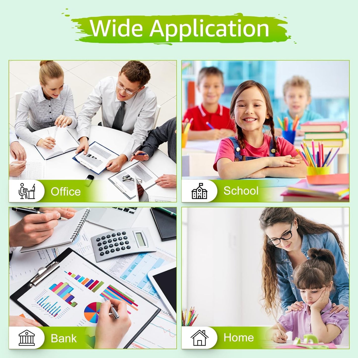 GREENCYCLE 61XL Ink Cartridges Combo Pack Replacement for HP 61 XL Black and Color Ink Compatible with Envy 4500 5530 Deskjet 1000 1056 1510 1512 1010 1055 OfficeJet 4630 Printer,2 Pack