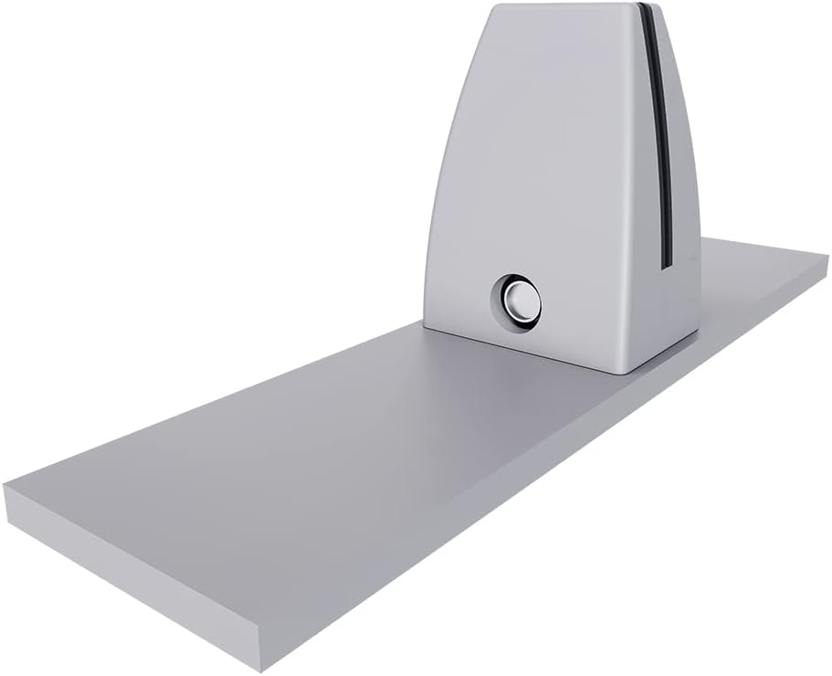 Freestanding Acoustic Desk Divider with Mount | Eco-Friendly Privacy Screen Panel | Noise Reducing Desk Partition | Tackboard Option & Easy to Install | Made from Recycled Plastic | Red - 18" X 23"