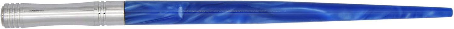 Gullor Resin Dip Pen Handcrafted Calligraphy Set with 33 Nibs for Art, Signatures, Drawing, Caligraphy Kits for Beginners (Blue)