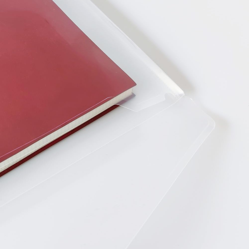 20 Pcs Clear Plastic Envelope with Snap Button Closure, Plastic Waterproof Envelope File Folder, Transparent Folders for Documents, Letter Size, A4 Size, for School and Office Supplies