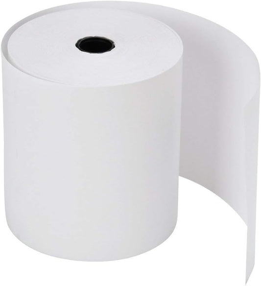 (50 Rolls) 3 1/8 x 230 Thermal Paper Receipt Rolls (55 GSM - Honeycomb Core) Fits All POS Cash Registers Printers, Clover Square Stations, Star Micronics SCP700, TSP100 BPA Free Paper of America