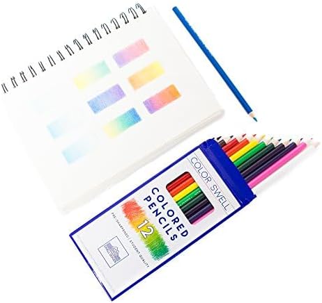 Color Swell Bulk Colored Pencil Packs 60 Sets 12 Count Assorted Vibrant Pre-Sharpened Colors 720 Total Perfect for Kids, Teachers and Classrooms