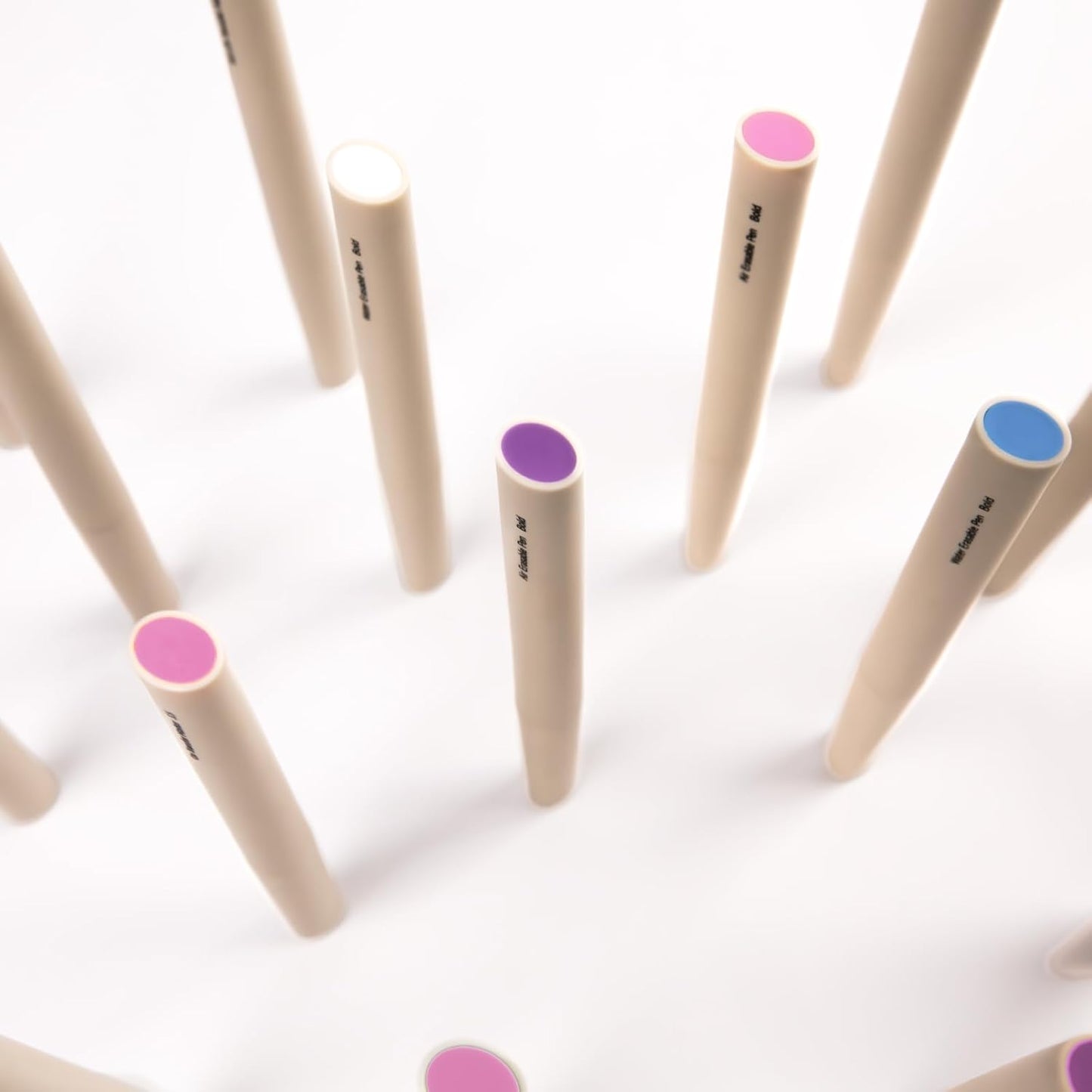 New White Water Erasable Marking Pen for Fabric, Smooth Touch Disappearing Ink Marker, Fabric Embroidery Pen, Water Soluble Tool for Quilting, Sewing, DIY Crafts