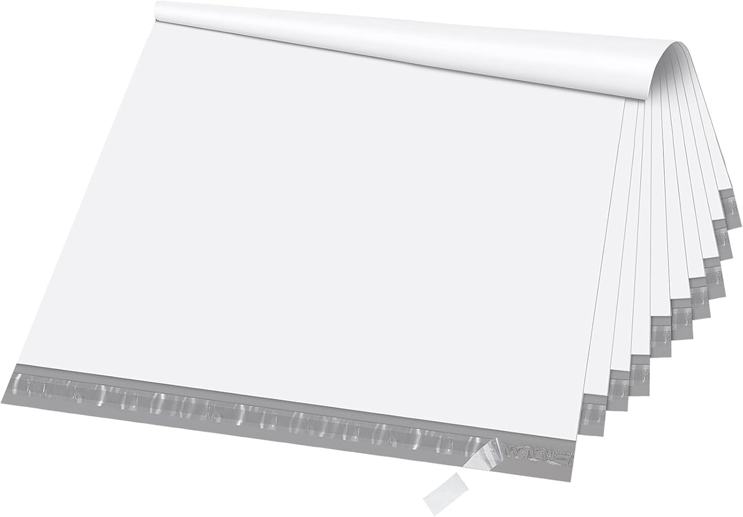 Fuxury Extra Large Poly Mailers 24x36" 50 Pcs, 2.5mil Bulk Shipping Bags for Clothing,Strong Adhesive Shipping Envelopes for Small Business Supplier,XL Poly Mailing Envelopes White