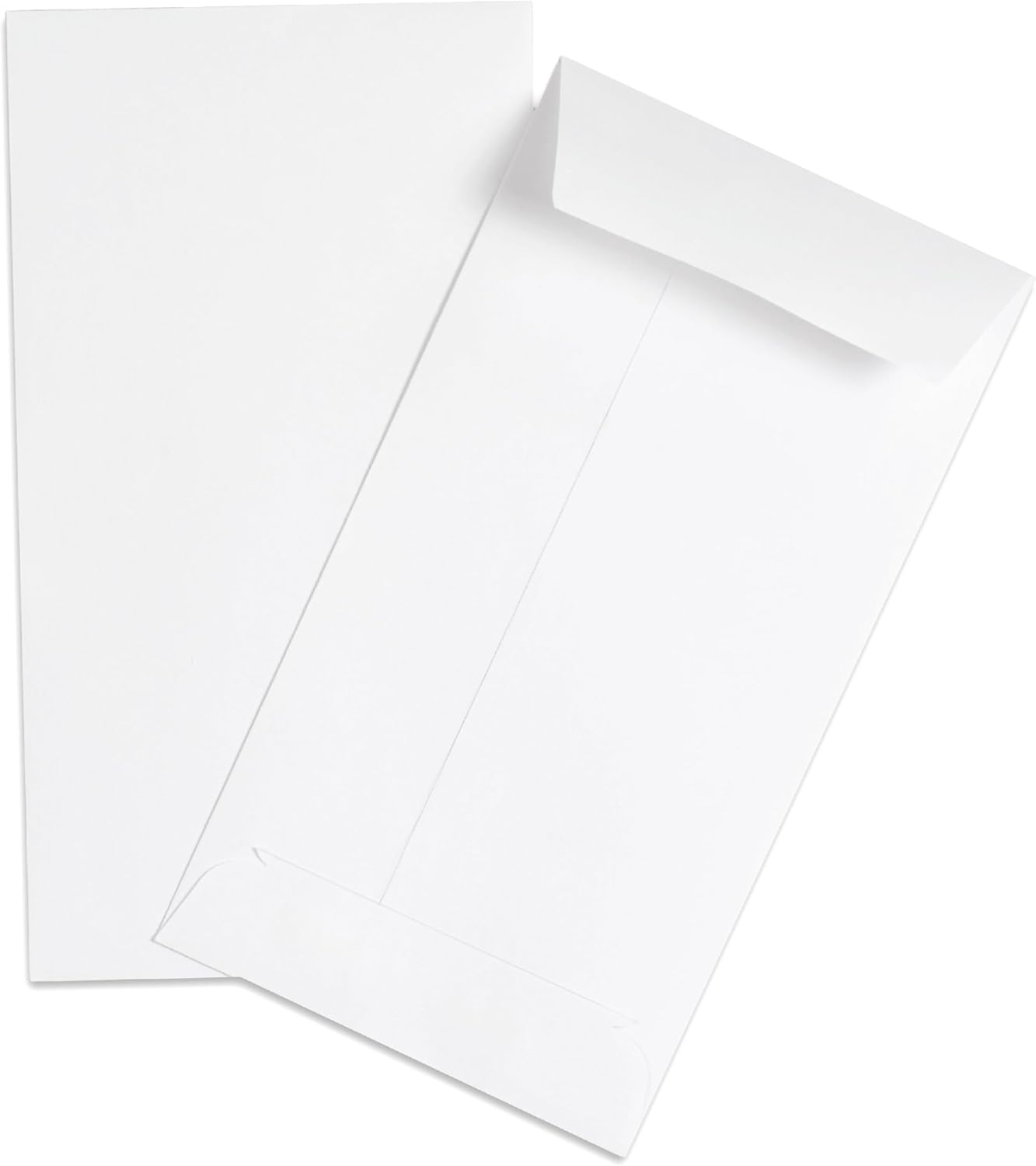 Guardian #7 Paper Coin Envelopes - Made in America with Gummed Flaps, Pack of 500 Blank Cash Envelopes for Coins, Receipts, Seeds, Small Parts Storage, and More, 3 ½ x 6 ½ Inches, White
