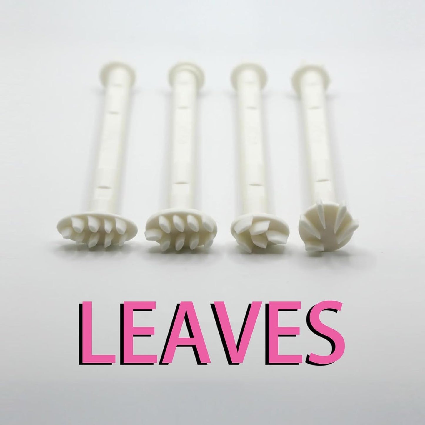 Flower Floral Dotting Tools Set: 3D Printed Stamps for DIY Graffiti. Flowers, Leaves, Cat Paw Patterns. Drawing Templates for Dot Painting. (C)