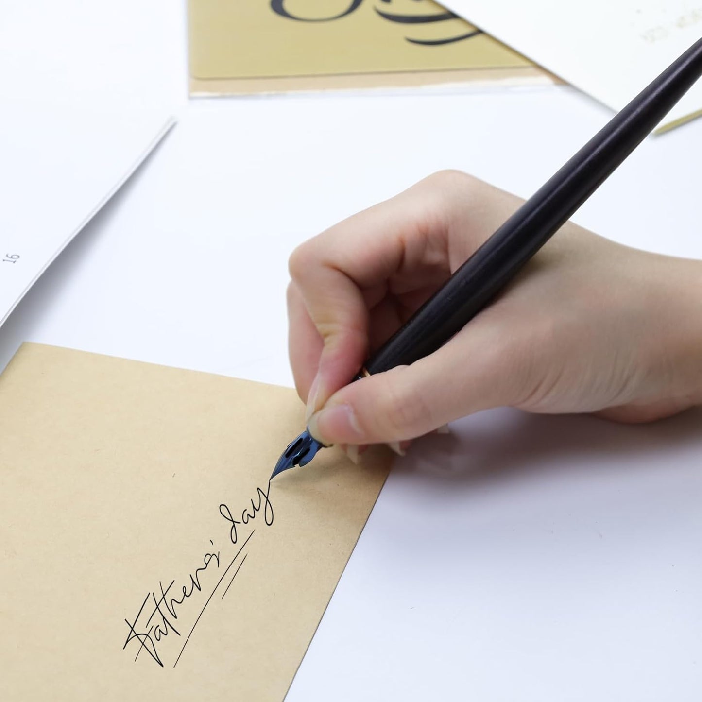 2Pcs/Set Comic Pen Nib Set Pen Nibs Replacements for Calligraphy Manga Writing Painting(Pumpkin Head Nib)