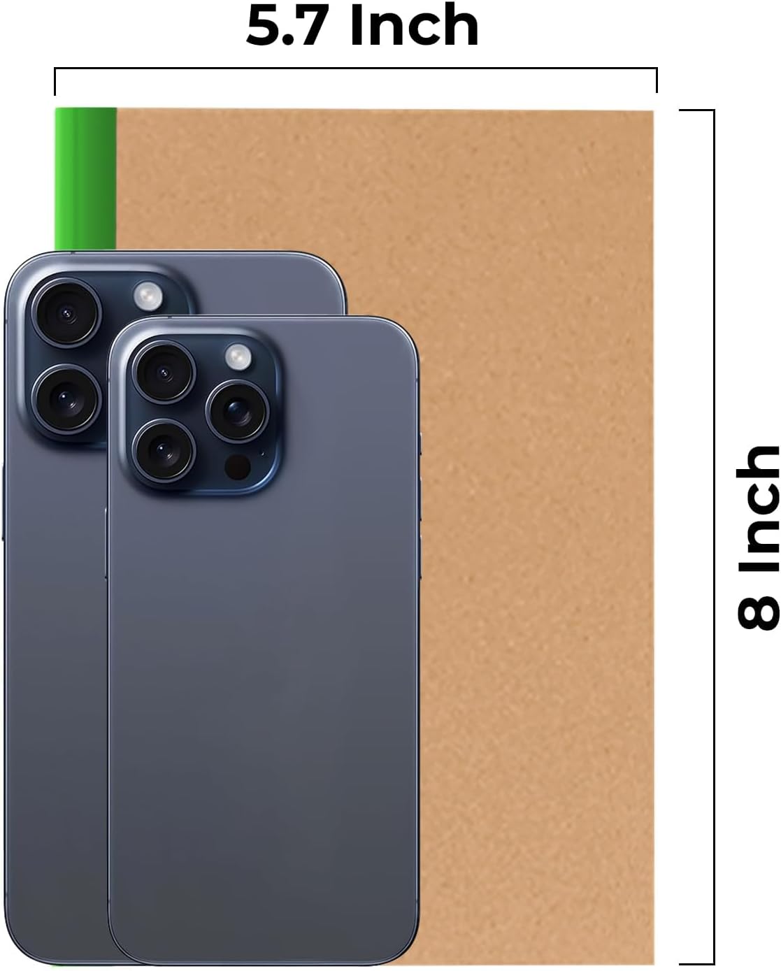 12 Pack Kraft Journals A5, Extra Pages - 120 Pages (60 Sheets), College Ruled, 8 x 5.7 Small Kraft Notebooks, Rainbow Spines, Kraft Composition Notebook Journals for School Home & Office