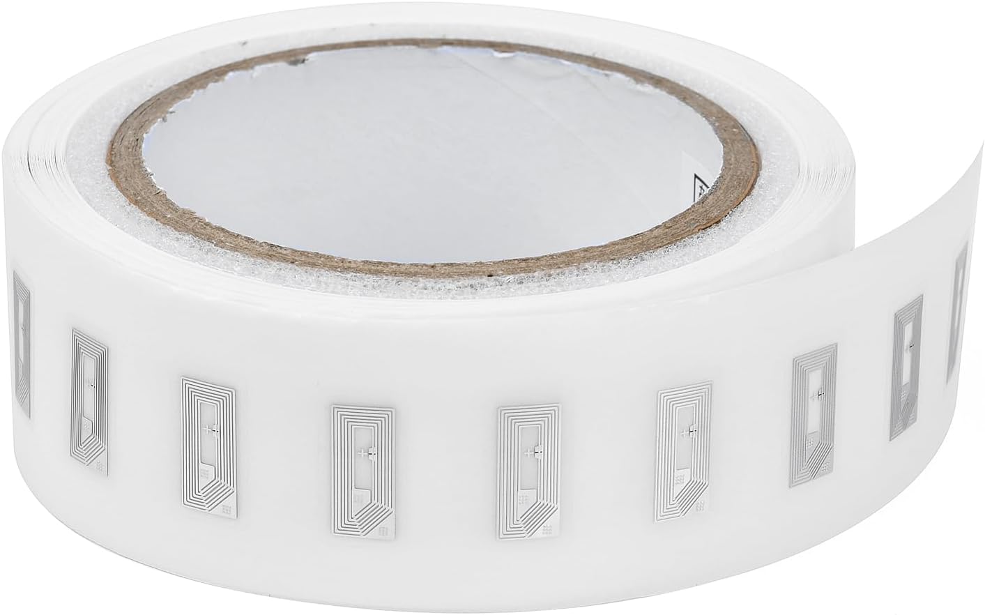 100 PCS NFC Tags Sticker with NTAG213 Chip Blank NFC Stickers Adhesive Labels RFID Tags Rewritable 137 Bytes Memory Compatible with All NFC-Enabled Smartphones and Devices