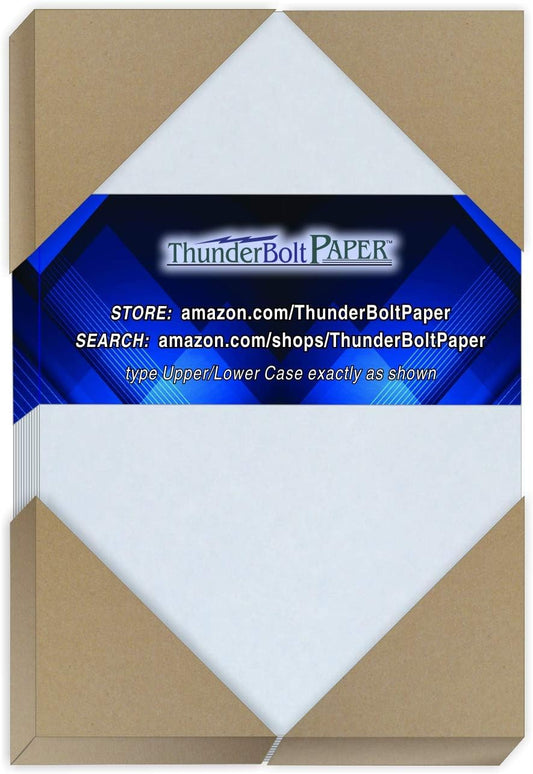 200 Blue Parchment 65lb Cover Weight Paper - 4" X 6" (4X6 Inches) Photo|Card|Frame Size - Printable Cardstock Colored Sheets Old Parchment Semblance