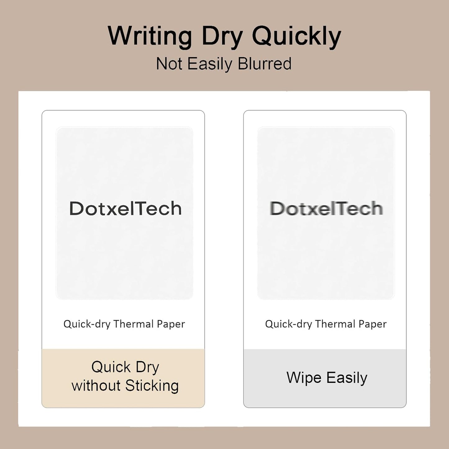 100 Sheets Thermal Printer Paper, 8.5''×11'' US Letter Size, Advanced Printing Paper, Thermal Paper Compatible with Brother Letter Portable Printer, Printer Paper for M08F-Letter, M832, M834, MT800