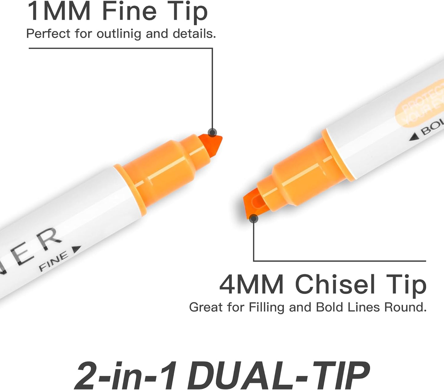 Pastel Highlighters Set, 24 Unique Retro Colors, Highlighters Assorted Colors, Quick Dry Dual tip and Fine Tip No Bleed Highlighter Markers for Bible Journals Planners Books Notes