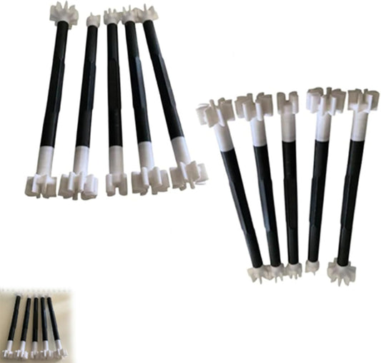 Flower Floral Dotting Tools Set: 3D Printed Stamps for DIY Graffiti. Flowers, Leaves, Cat Paw Patterns. Drawing Templates for Dot Painting. (B)