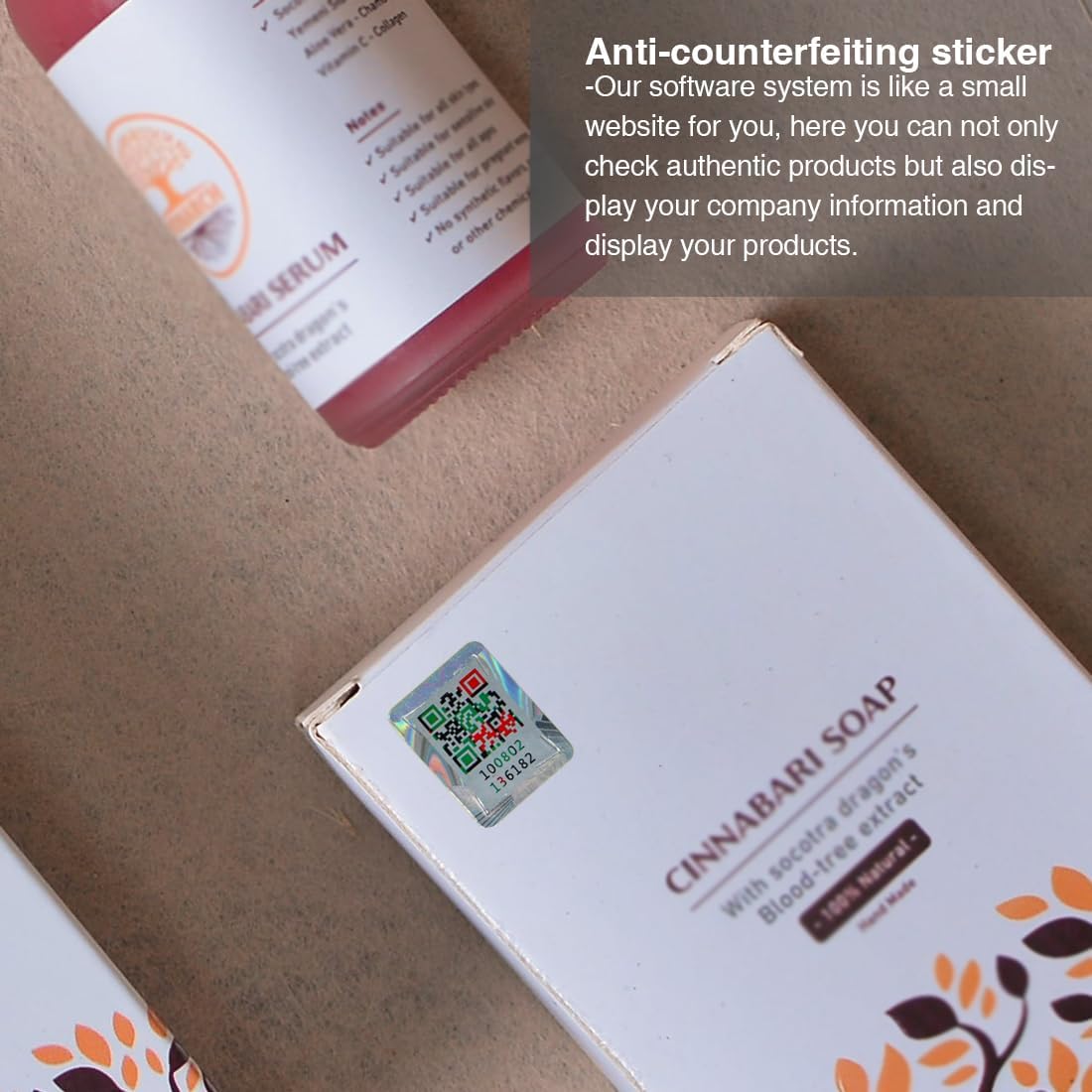 14 * 18mm Anti-Counterfeiting QR Code Labels Original Hologram Security Genuine Tag Authenticity Query Tamper Proof Stickers