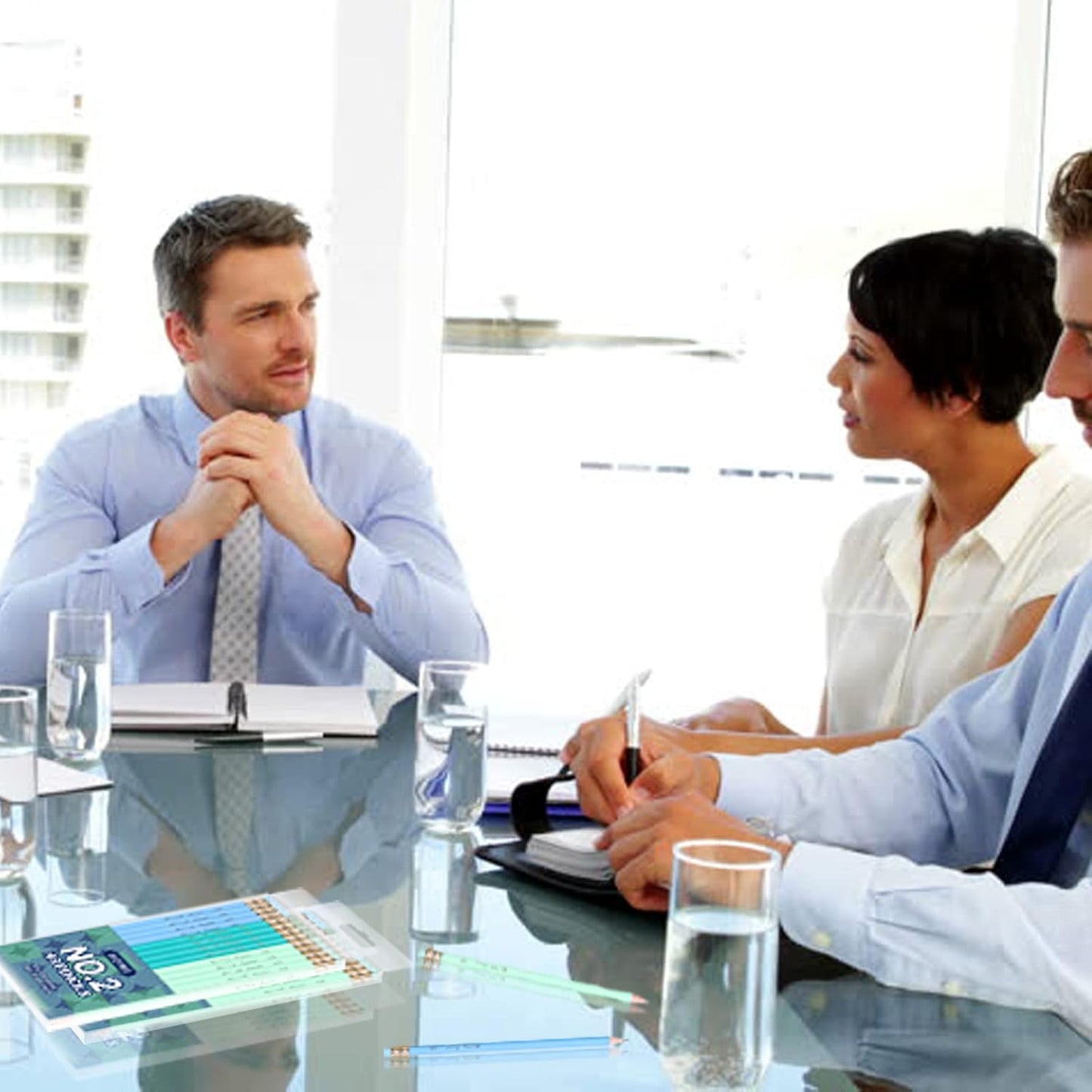 ECOTREE Pencils #2 Pre-Sharpened Pencils for Kids Number 2 Pencil with Erasers for School, Writing, 24 Count