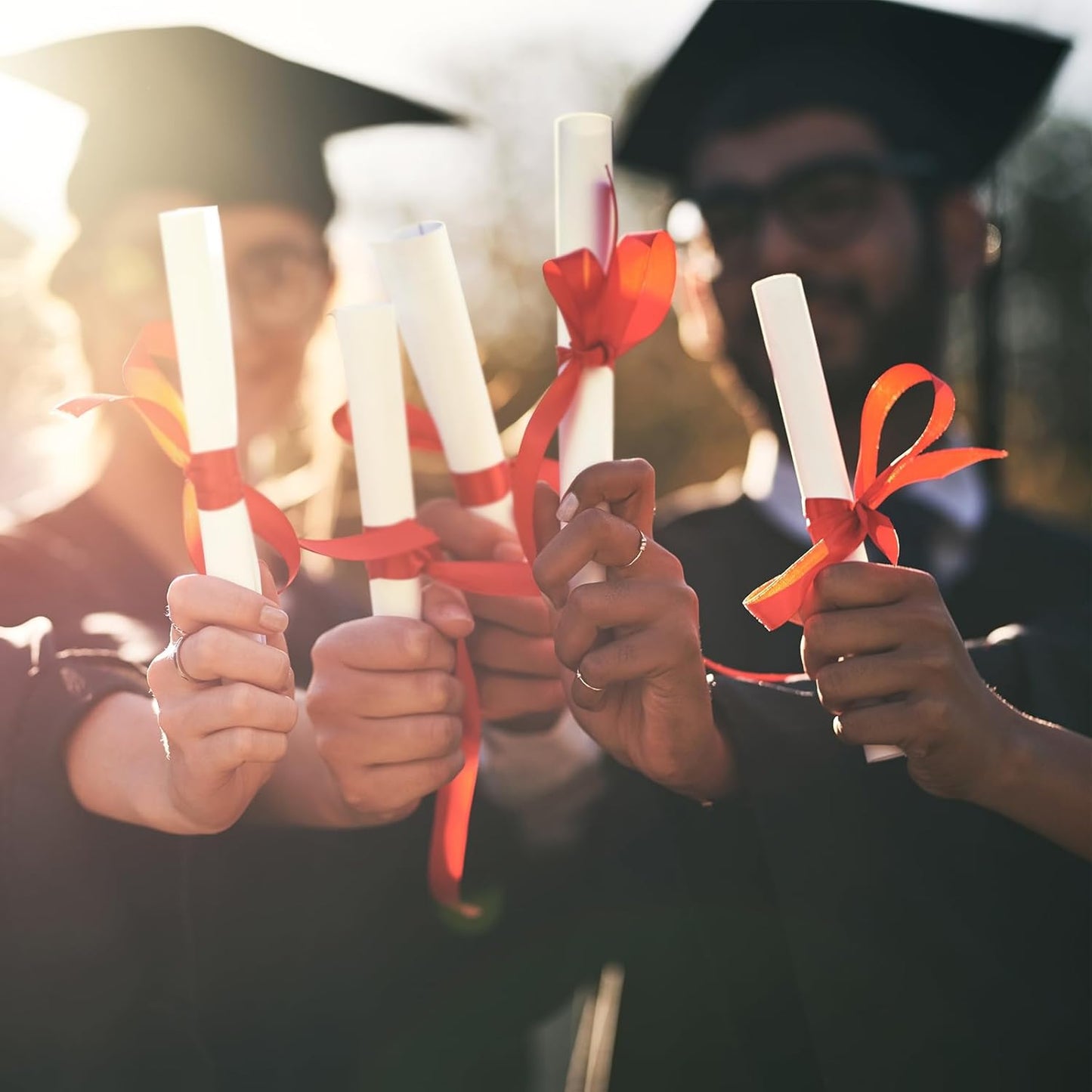 150 Sheets Certificate Paper 8.5 x 11 for Printing Blank Award Certificate for Graduation Diploma Achievement Participation Award Document(Silver)