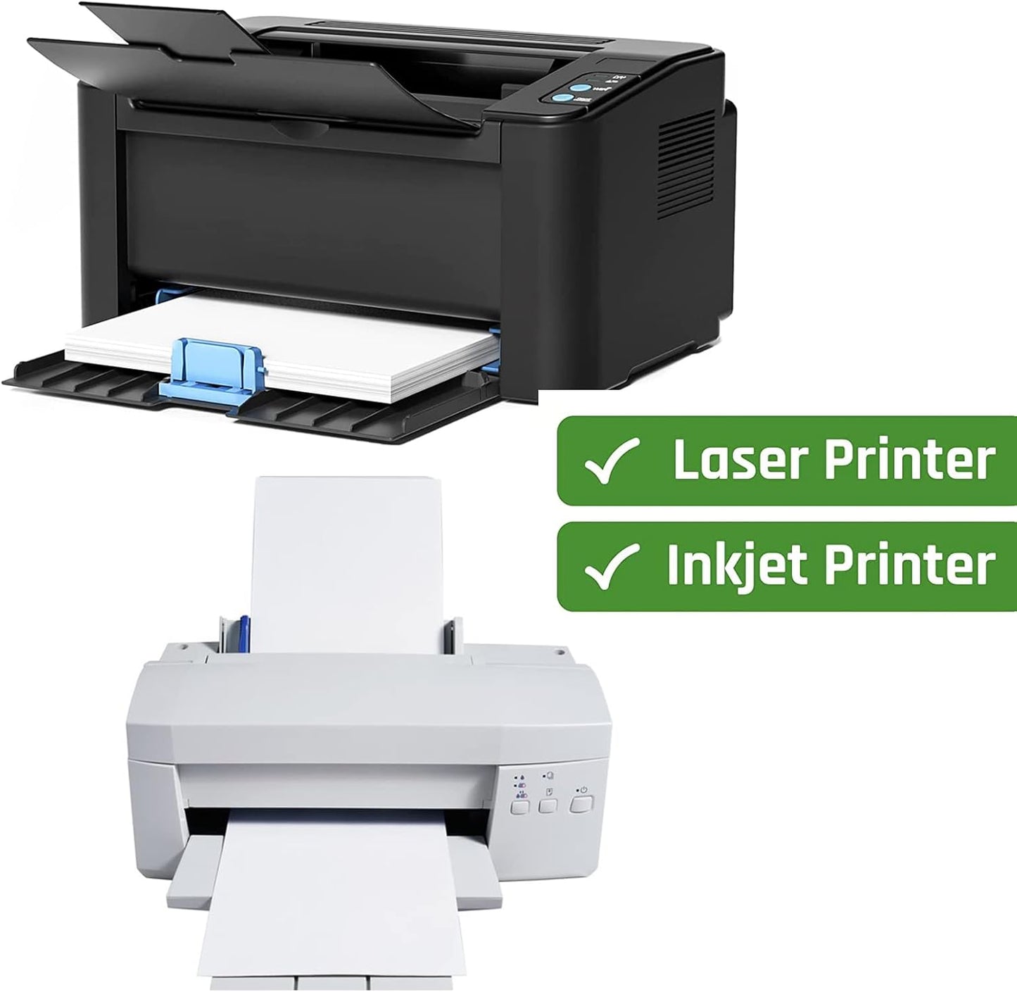 1" x 2-5/8" Shipping Address Labels 30000 Label Stickers Paper for Laser/Inkjet Printer 30 per Page Printable Mailing Labels - Matte, 1000 Sheets