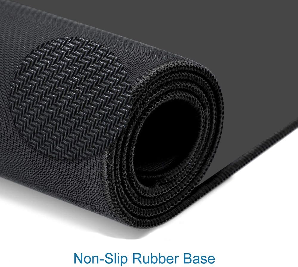 Large Gaming Mouse Pad, Office Mousepad, Desk Pad, Non-Slip Mouse Keyboard Mat for Office, Home and Laptop, (Dark Gray, 31.5" x 11.8")