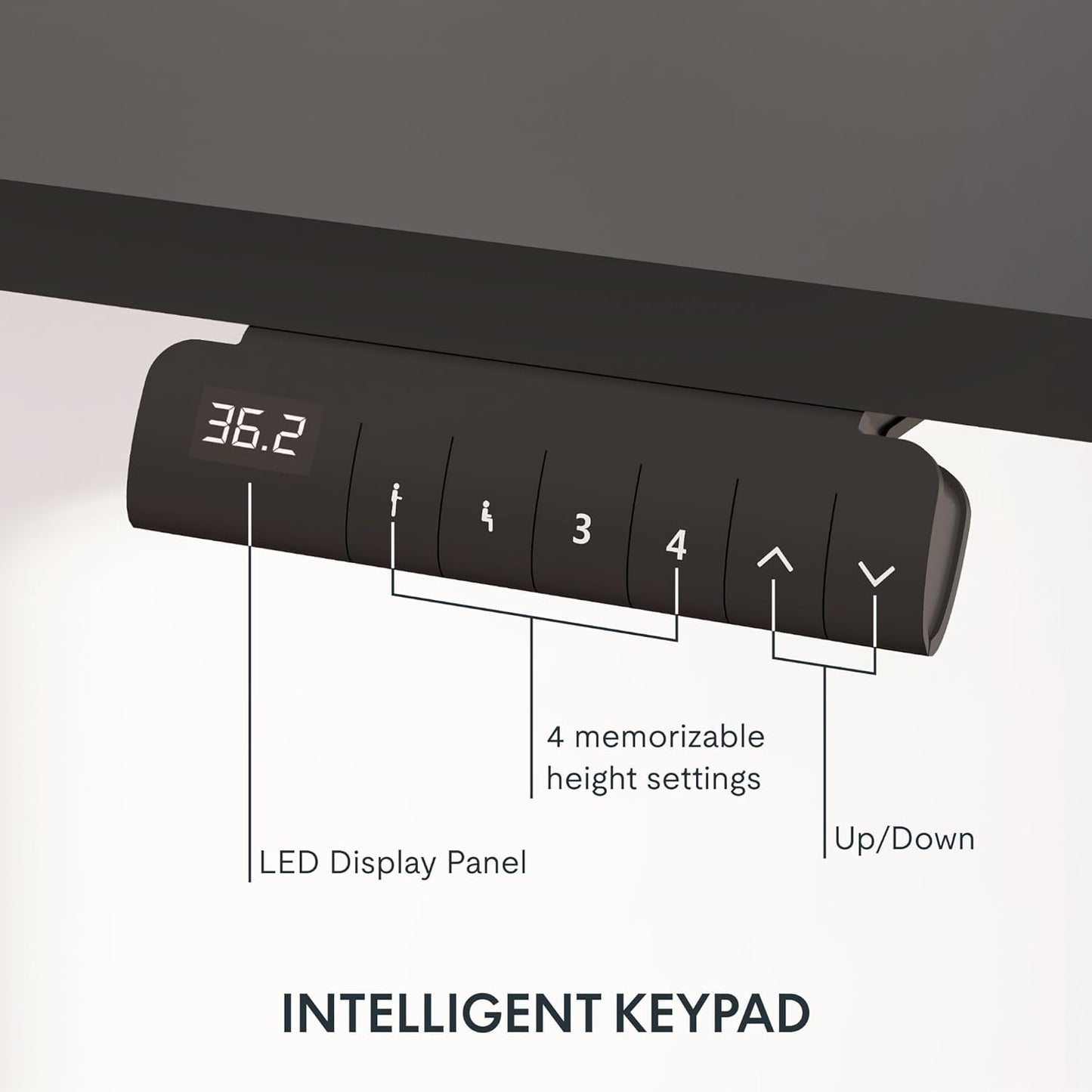 FLEXISPOT E6 Essential 3 Stages Dual Motor Electric Standing Desk 48x30 Inch Whole-Piece Board Height Adjustable Electric Sit Stand Desk(Black Frame + Black Desktop, 2 Packages)