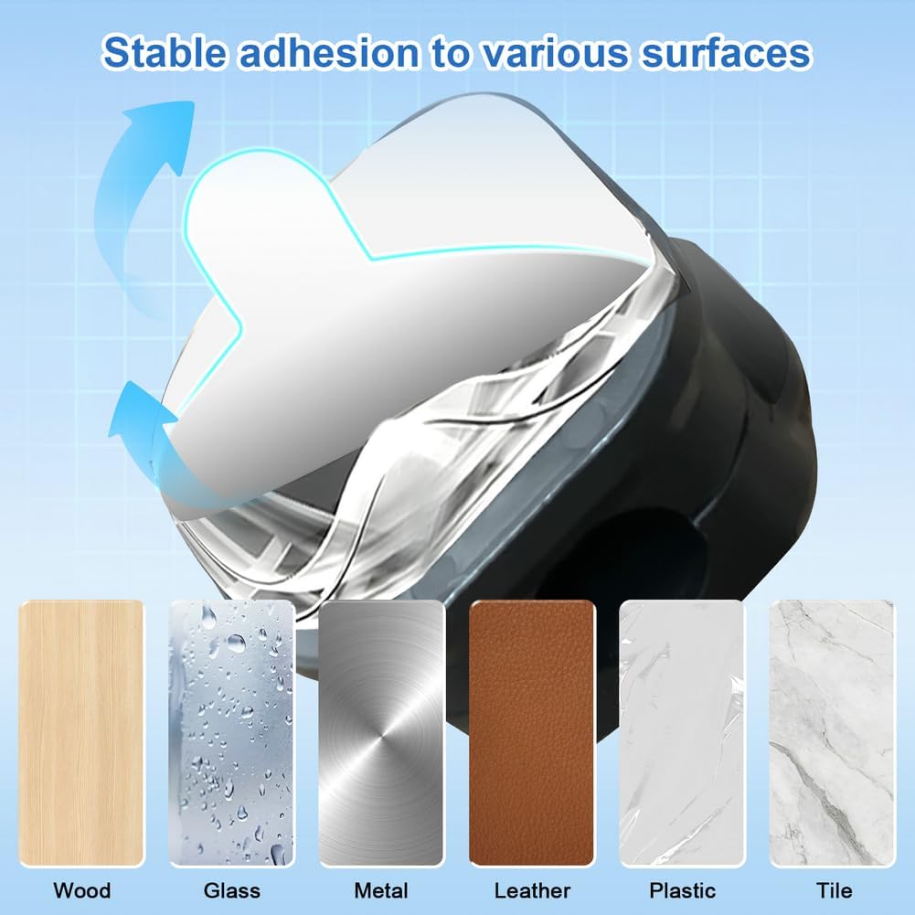 18 Pack Cord Organizer Holder,Magnetic Cable Clips Management, Easy Adhesive Phone USB Charger Cord Keeper, Hide Or Organize Desk Cable for Kitchen, Office, Car, Nightstand （Black）