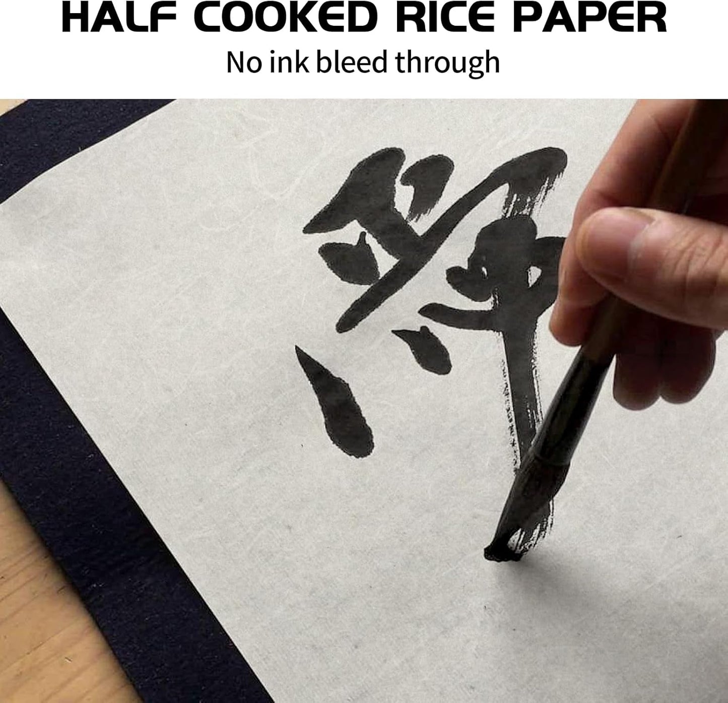 100 Sheets FIVEIZERO A4 Mulberry Paper Sheets Natural Fiber Rice Paper,8.3 x 11.7in Natural Decoupage Tissue Papers for Writing Painting, Decorative Papers, Card MakingPapers DIY Craft