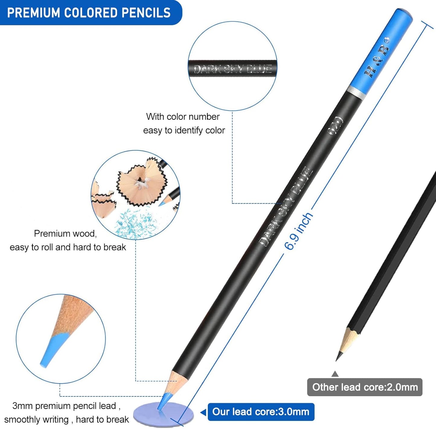 146Pcs Drawing and Sketching Colored Pencils Set, Art Supplies Include Sketch Charcoal Colored Metallic Watercolor Graphite Mark Pencils, Professional Drawing kit and Sketchbook for Artists Adult