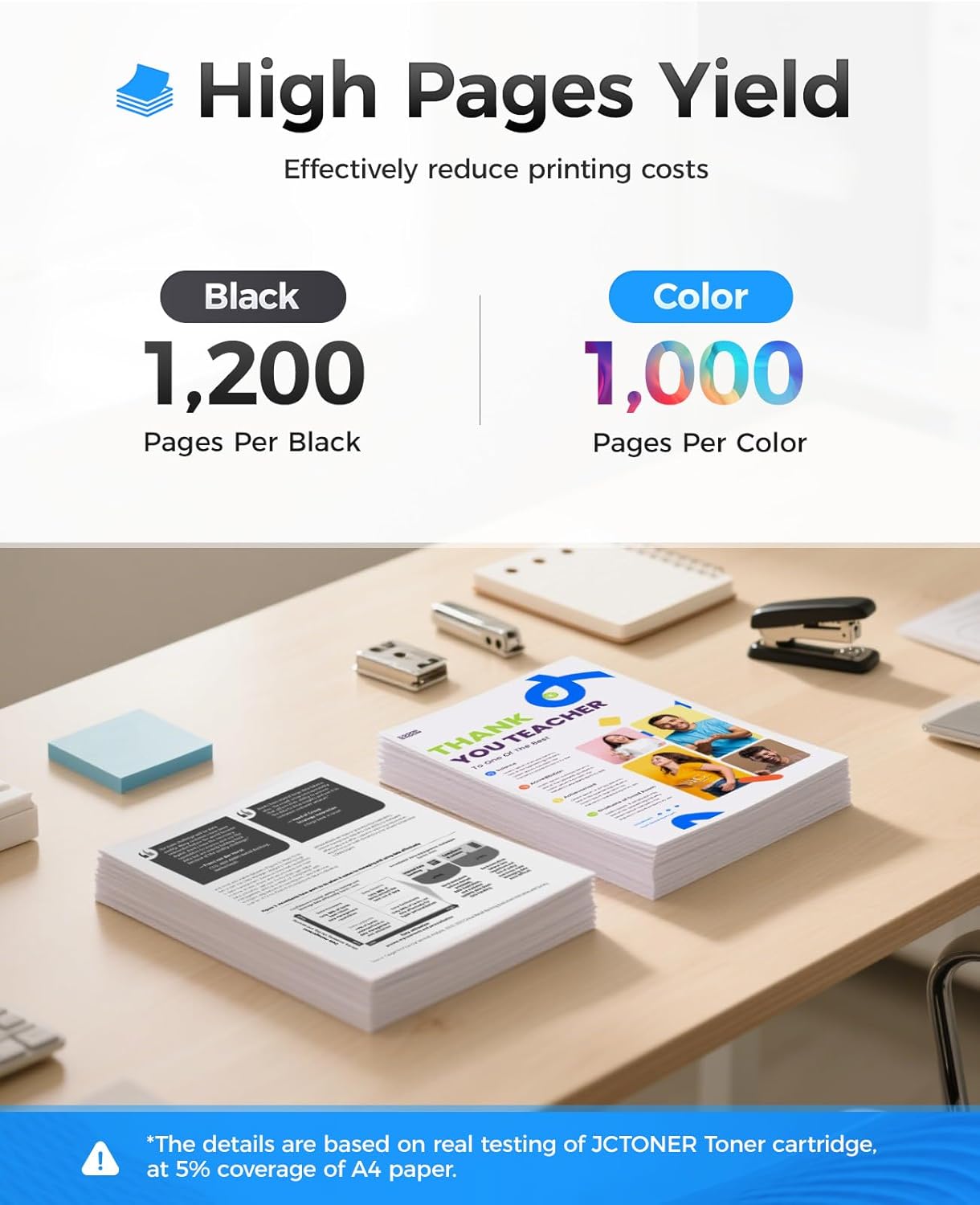 126A Toner Cartridge Set 4-Pack High Yield Replacement for HP 126A CE310A CE311A CE312A CE313A Compatible with HP Laserjet Pro 100 Color MFP M175nw CP1025 CP1025nw TopShot M275 Printer Ink Black Copy