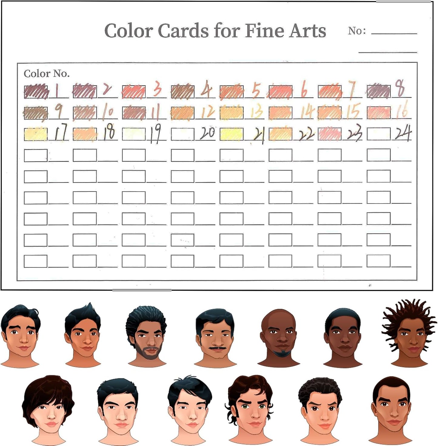 90 Pack Skin Tone Gel Pens, 30 Skin Tone Gel Pens with 60 Refills,40% More Ink Colored Gel Pens for Adults Coloring Books Drawing Doodling Scrapbook Journaling