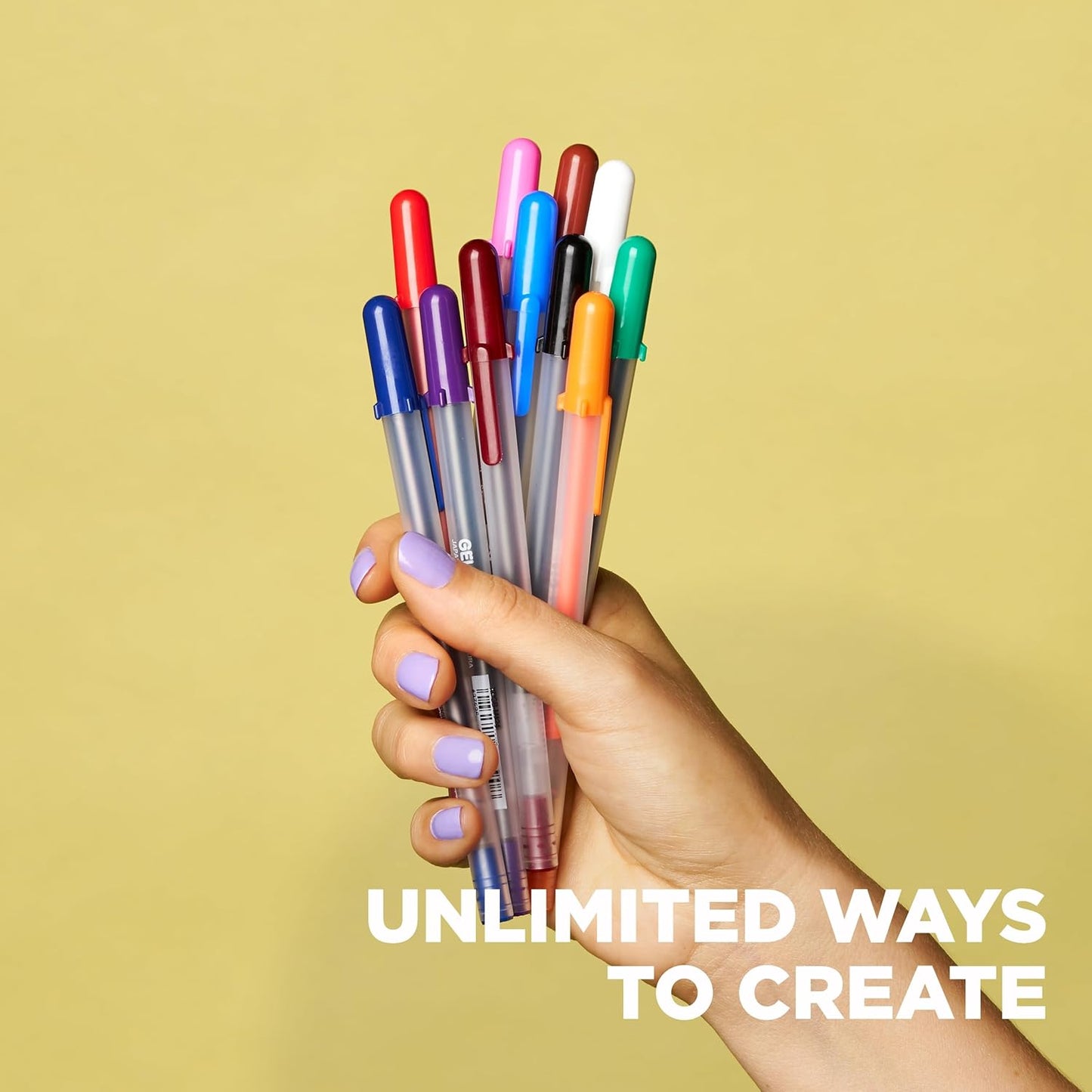 SAKURA Gelly Roll Gel Pens - Bold Tip Ink Pens for Journaling, Art, or Drawing - Classic White Ink - All are Tip Size Bold 10-6 Pack