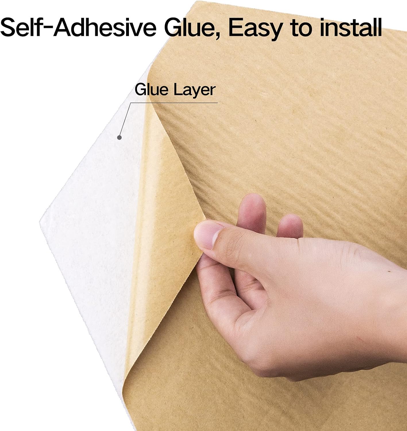 12 Pack Self-Adhesive Acoustic Panels 12" X 10" X 0.4" - Sound Proof Foam Panels for Walls, Stylish Hexagonal Design, Flame Resistant, Absorb Noise and Eliminate Echoes(Pure White)