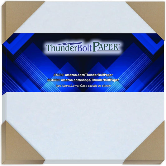 150 Light Blue Parchment 65lb Cover Weight Paper - 6" X 6" (6X6 Inches) Square Scrapbook Album Size - Printable Cardstock Colored Sheets Old Parchment Semblance