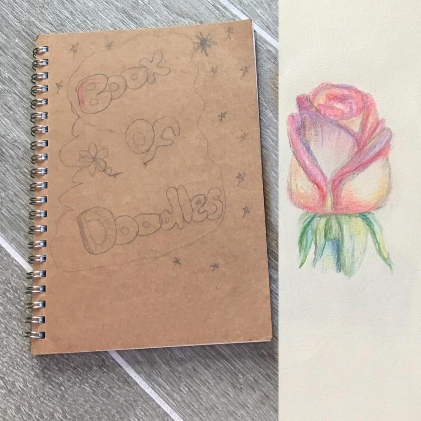 20 Pack A5 Unlined Spiral Notebook, 120 Pages/60 Sheets Softcover Kraft Blank Stketch Book Journal Notebook, Sketch Padfor Drawing, Sketching, Writing, 8.3 x 5.5 inch