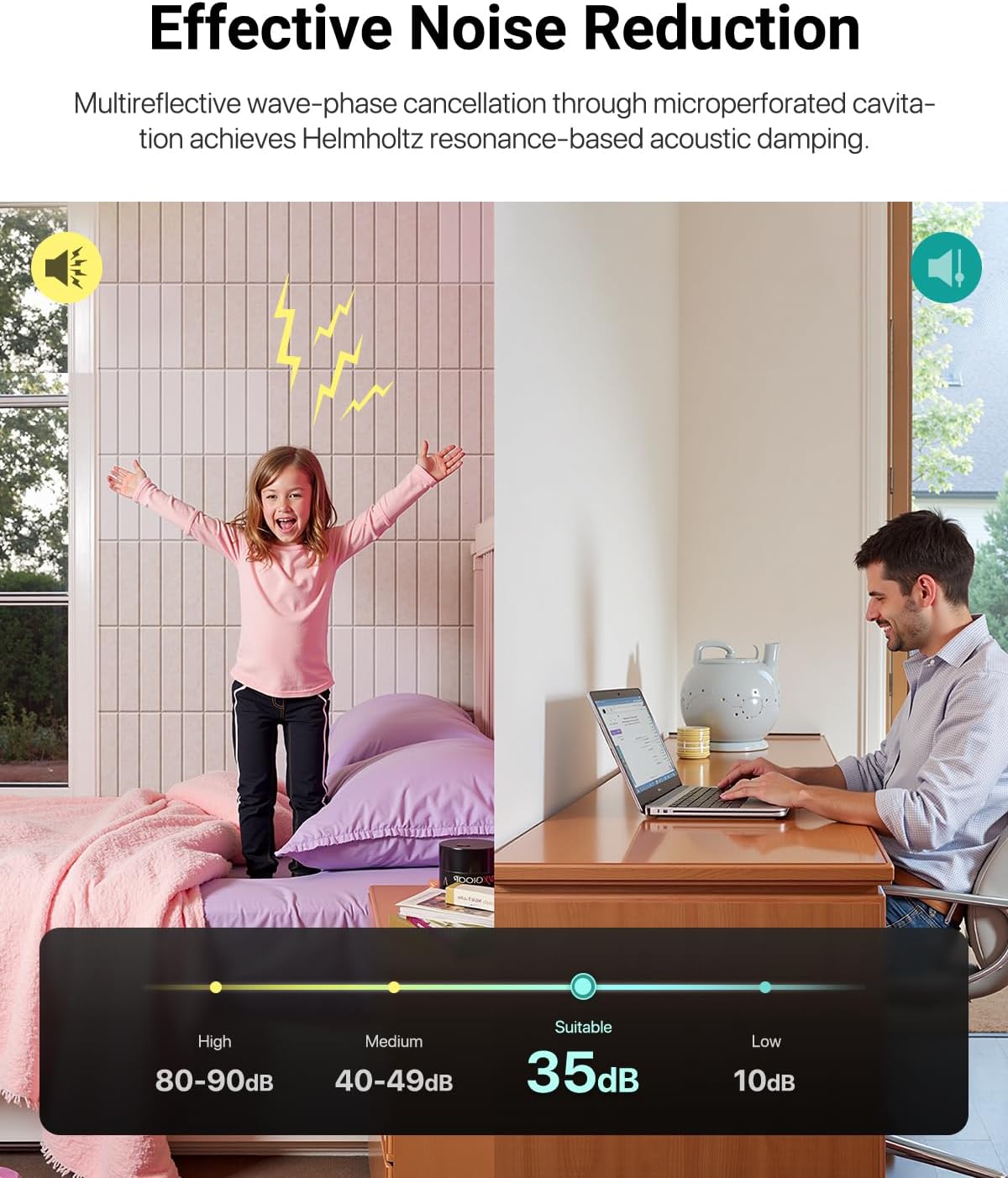 12 Pack Sound Proof Foam Panels for Walls, Self-Adhesive Acoustic Panels Sound Absorbing, 12" X 12" X 0.4" High Density Soundproof Wall Panels Tiles for Door, Ceiling, Home Office, Beige