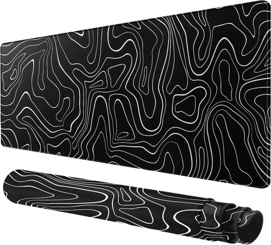 Gaming Mouse Pad - Non Slip Mouse Pad for Desk, Large Mouse Pad with Stitched Edges for Home Office