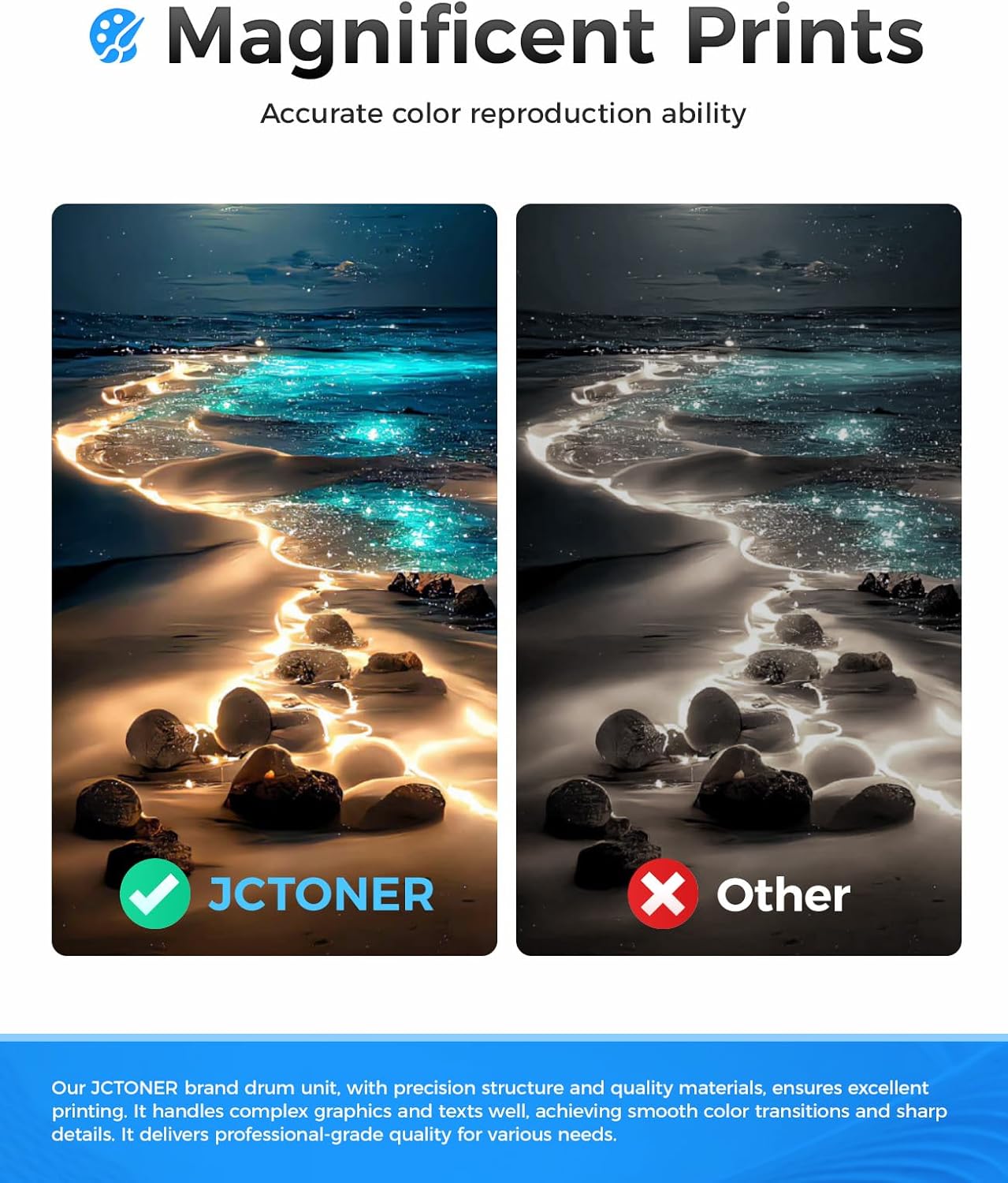 126A Toner Cartridge Set 4-Pack High Yield Replacement for HP 126A CE310A CE311A CE312A CE313A Compatible with HP Laserjet Pro 100 Color MFP M175nw CP1025 CP1025nw TopShot M275 Printer Ink Black Copy