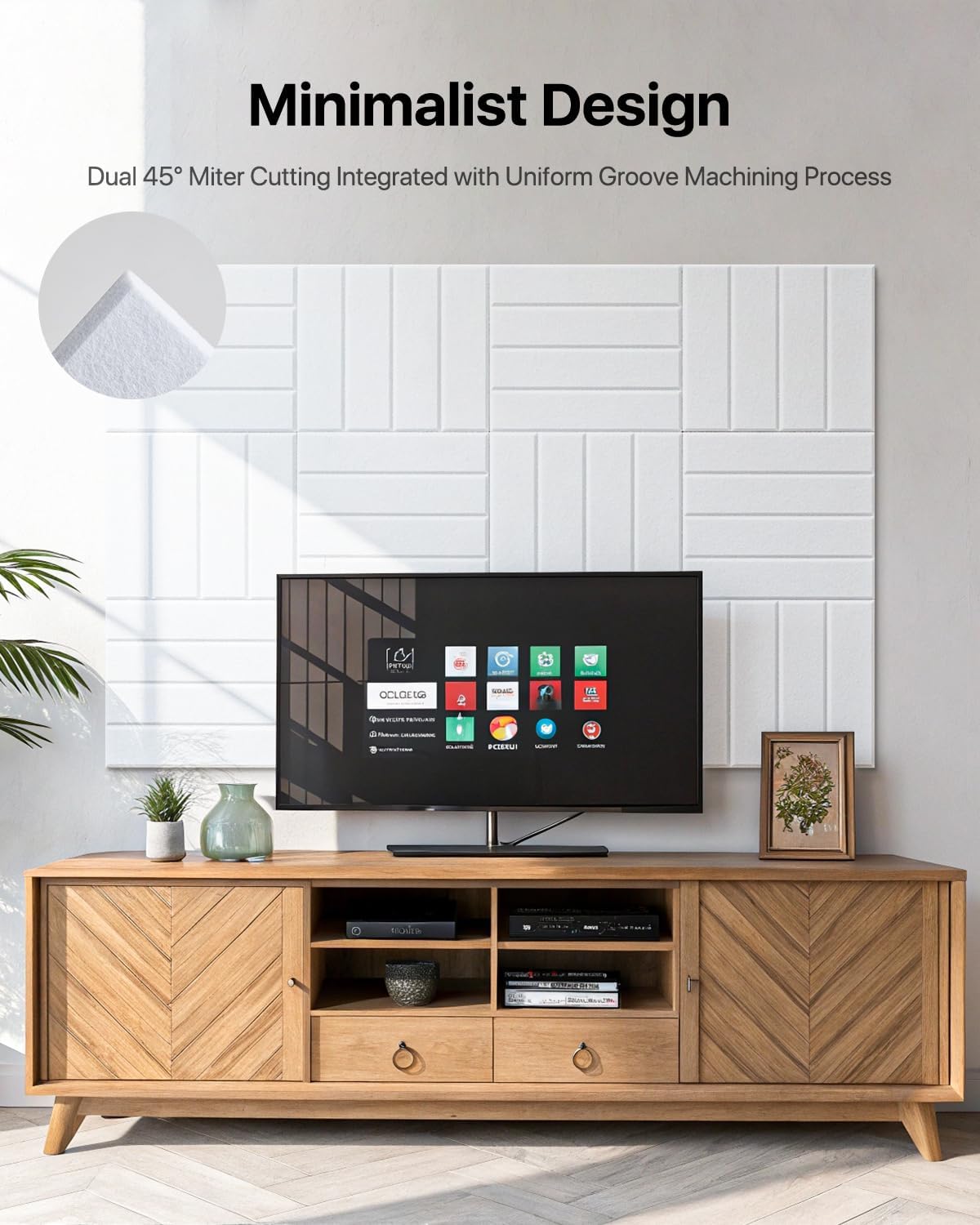 12 Pack Sound Proof Foam Panels for Walls, Self-Adhesive Acoustic Panels Sound Absorbing, 12" X 12" X 0.4" High Density Soundproof Wall Panels Tiles for Door, Ceiling, Home Office, White