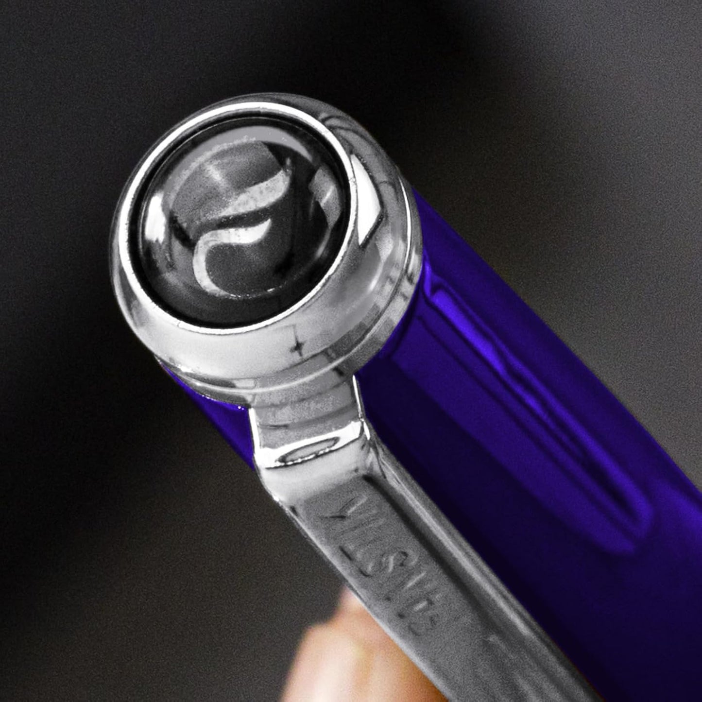 Blue Luxury ballpoint Pen (Made In USA) fancy gift set for women, Real 24K Gold Plating, Professional executive pen gift set for men (Lux BallPoint Blue)