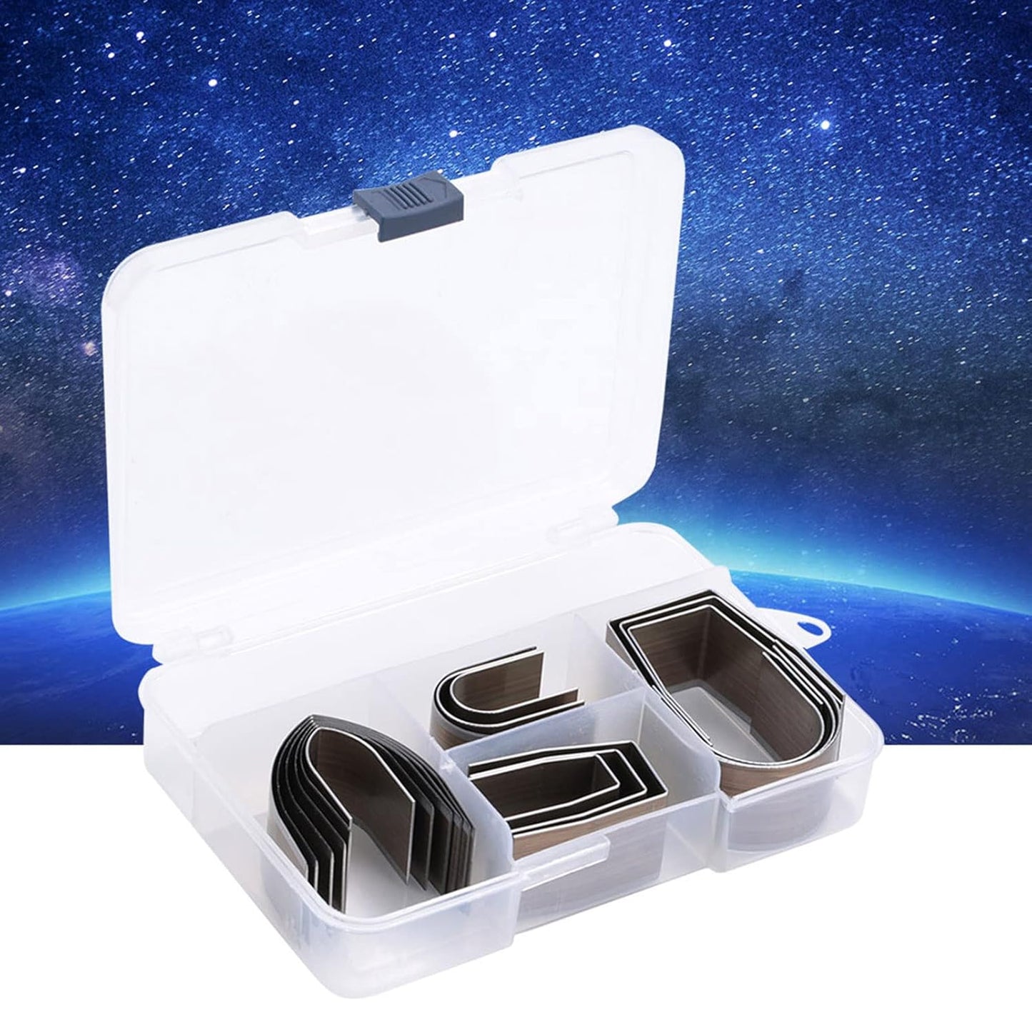 18PCS Leather Craft Embossing Punch Set Kit, Alloy Steel Leather Punch Set, for DIY Leather Punching Tools