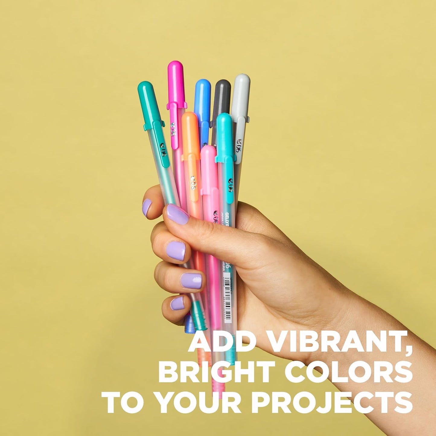 SAKURA Gelly Roll Moonlight Size 10 Gel Pens - Bold Point Ink Pen for Journaling, Art, or Drawing - Assorted Colored Ink - Bold Line - 25 Pack