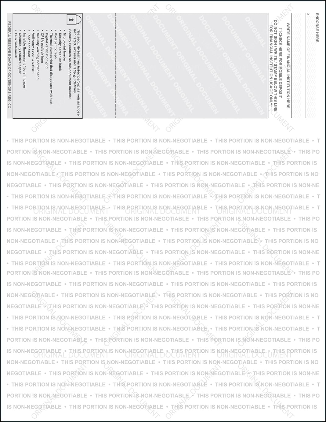 Green High Security Checks on Top Compatible w/QB accounting software - Custom Computer Checks on Top (2000)
