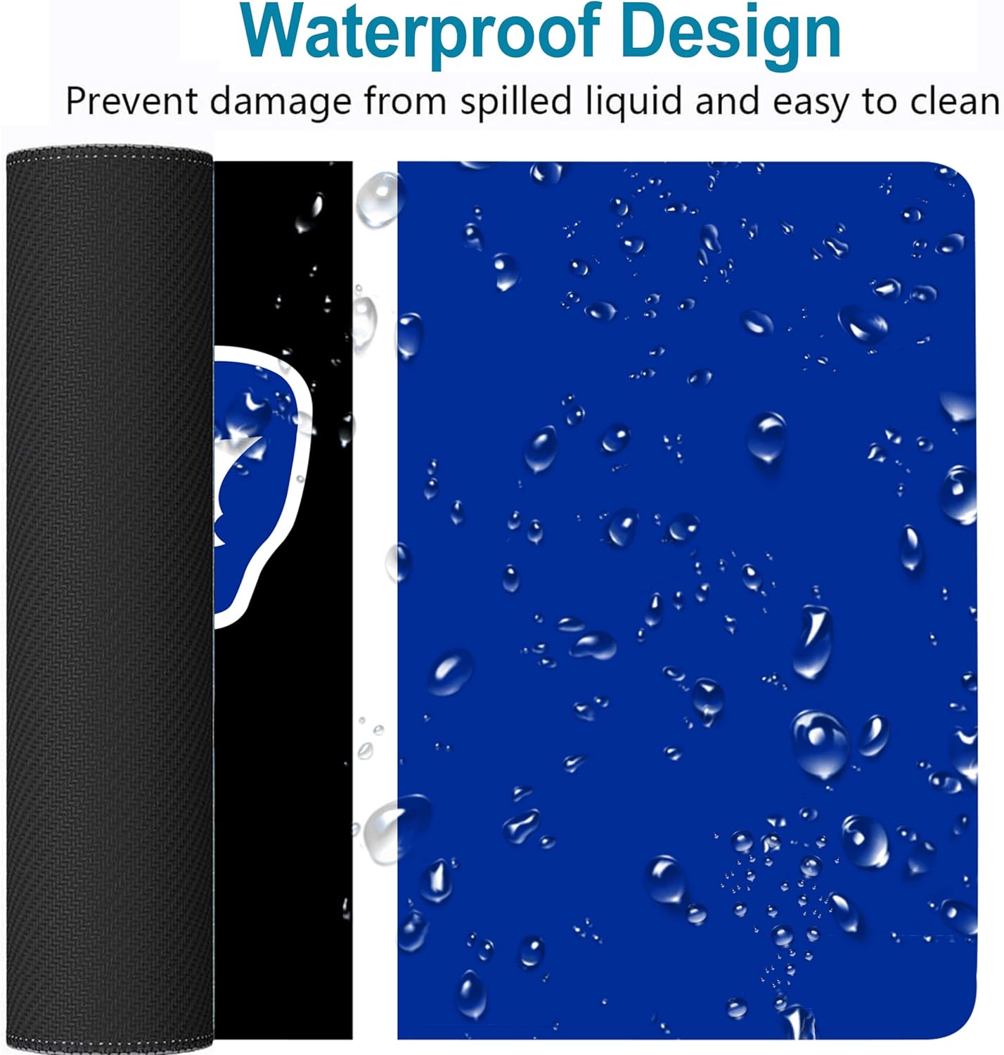 XXL Professional Gaming Mouse Pad, Large Computer Keyboard Mouse Mat Desk Pad with Non-Slip Base and Stitched Edge for Home Office Gaming Work, Extended Mouse Pad Desk Accessories