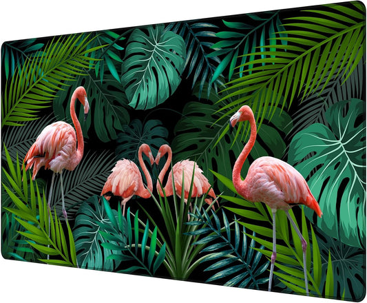 JIALONG Large Gaming Mouse Pad with Non-Slip Rubber Base - XXL Extended Desk Mat for Gaming, Office, and Home - 35.4x15.7 Inches Mousepad