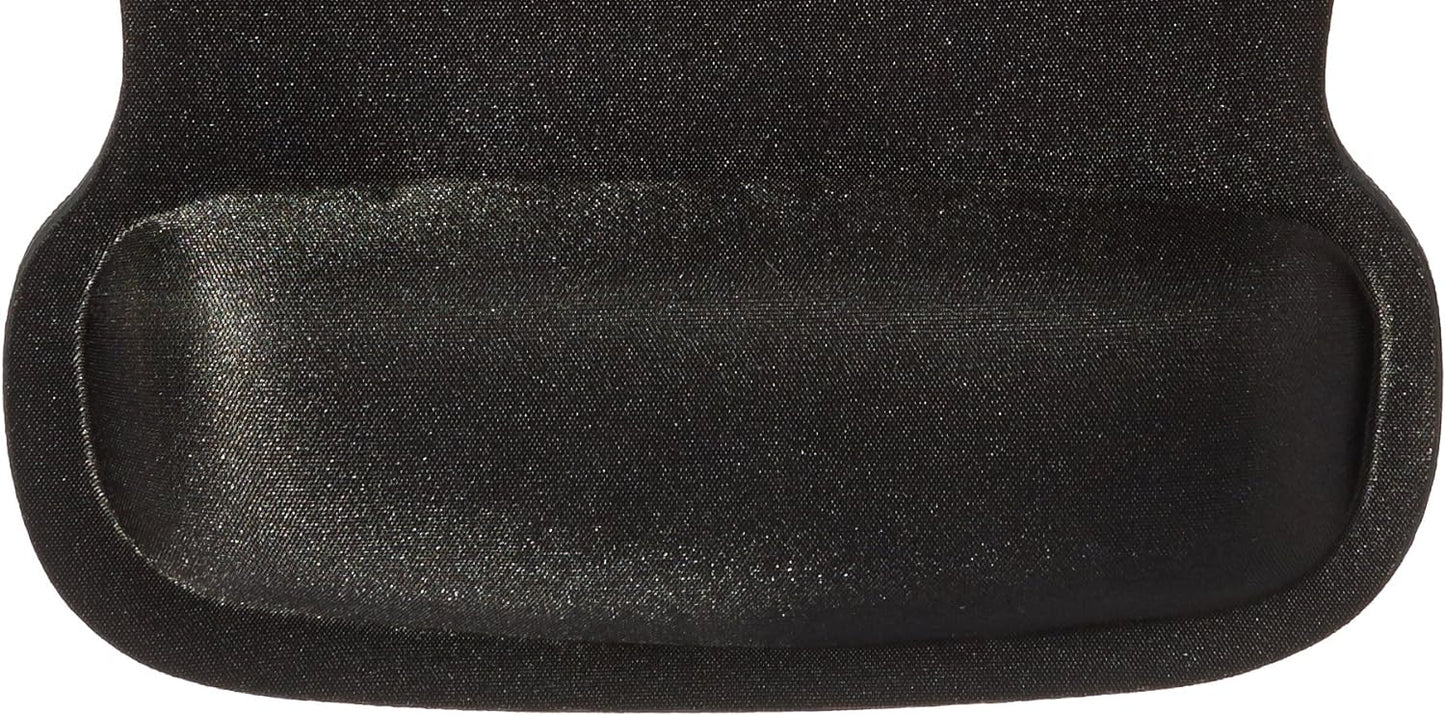 Amazon Basics Rectangular Gel Computer Mouse Pad with Wrist Support Rest, Small, Pack of 20, Black