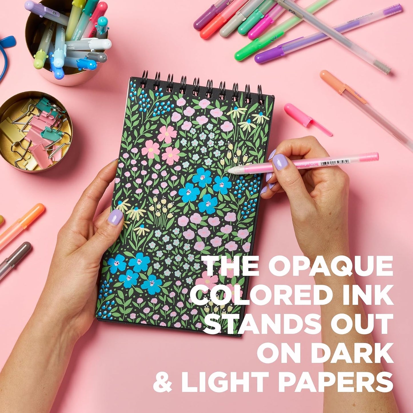 SAKURA Gelly Roll Moonlight Size 10 Gel Pens - Bold Point Ink Pen for Journaling, Art, or Drawing - Assorted Colored Ink - Bold Line - 25 Pack